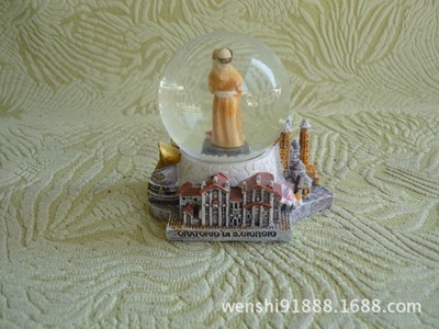 德化县晨宇陶瓷礼品商行供应树脂工艺品 宗教45#水球，家居摆设与创意礼品的完美融合